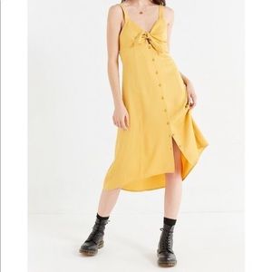 Urban outfitters mustard maxi